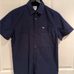 Lacoste Men's Dark Blue Casual Shirt